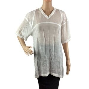 Silence + Noise Swim Coverup Size S White